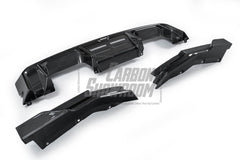 BMW M4 G82 / G83 2021-ON with Aftermarket Parts - Rear Diffuser & Canards Carbon Fiber from Karbel Carbon