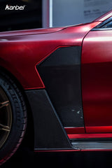 BMW M4 G82 G83 2021-ON with Aftermarket Parts - X Front Fenders Dry Pre-preg Carbon Fiber from Karbel Carbon