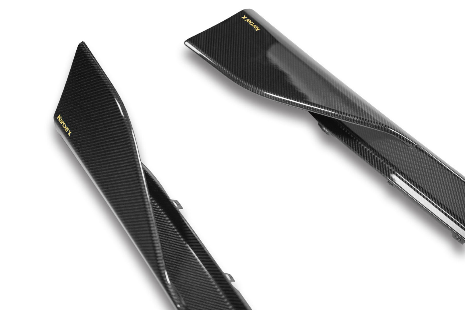 BMW M4 G82 G83 2021-ON with Aftermarket Parts - X Side Skirts Dry Pre-preg Carbon Fiber from Karbel Carbon