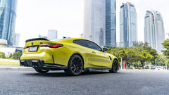 BMW M4 G82 / G83 2021-ON with Aftermarket Parts - Rear Diffuser & Canards Carbon Fiber from Karbel Carbon