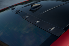 BMW M4 G82 2021-ON & 4 Series G22 430i M440i 2020-ON with Aftermarket Parts - X Roof Spoiler Vortex Generator Dry Pre-preg Carbon Fiber from Karbel Carbon