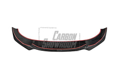 BMW X3 (with M-package bumper) G01 Pre-LCI 2019-2021 & X4 (with M-package bumper) G02 Pre-LCI 2019 2020 2021 with Aftermarket Parts - Front Lip Pre-preg Carbon Fiber from Karbel Carbon