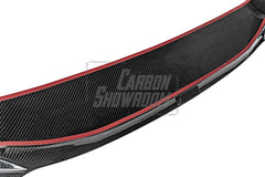 BMW X3 (with M-package bumper) G01 Pre-LCI 2019-2021 & X4 (with M-package bumper) G02 Pre-LCI 2019 2020 2021 with Aftermarket Parts - Front Lip Pre-preg Carbon Fiber from Karbel Carbon