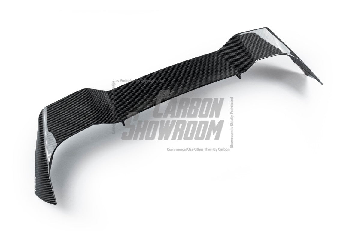 BMW X3M X3MC F97 Pre-LCI 2019-2021 & X3 G01 pre-LCI 2019 2020 2021 with Aftermarket Parts - Rear Roof Spoiler Pre-preg Carbon Fiber from Karbel Carbon
