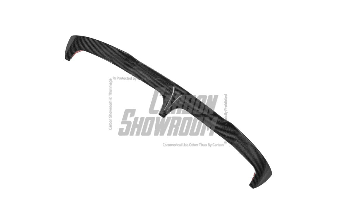BMW X4M X4MC F98 (Fits Both Pre-LCI & LCI) 2019 2020 2021 2022 2023 2024 & X4 G02 (Fits Both Pre-LCI & LCI) 2019 2020 2021 2022 2023 2024 with Aftermarket Parts - Rear Roof Spoiler Pre-preg Carbon Fiber from Karbel Carbon