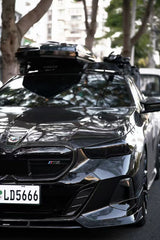 BMW i5 xDrive40 / i5 eDrive40 (with M-package bumper, does not fit base mode) / i5 M60 G60 G61 2024 & 5 Series 540i xDrive / 530i xDrive / 530i (with M-package bumper, does not fit base model) / 550e xDrive G60 G61 2024 with Aftermarket Parts - V2 Front Lip Pre-preg Carbon Fiber from Karbel Carbon
