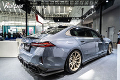 BMW i5 xDrive40 / i5 eDrive40 (with M-package bumper, does not fit base mode) / i5 M60 G60 G61 2024-ON & 5 Series 540i xDrive / 530i xDrive / 530i (with M-package bumper, does not fit base model) / 550e xDrive G60 G61 2024-ON with Aftermarket Parts - Pre-preg Carbon Fiber Rear Roof Spoiler from Karbel Carbon