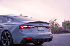 Karbel Carbon Rear Diffuser for Audi RS5 B9.5 2020-2025 Dry Pre-preg Carbon Fiber