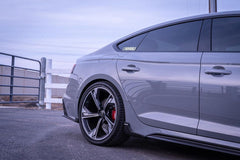 Audi RS5 B9.5 2020 2021 2022 2023 2024 2025 with Aftermarket Parts - Side Skirt Extension Trim Dry Pre-preg Carbon Fiber from Karbel Carbon