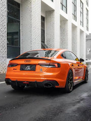 Karbel Carbon V1 Rear Lip Spoiler for Audi RS5 S5 A5 B9 B9.5 2017-Early 2025 Sedan Sportback Dry Pre-preg Carbon Fiber