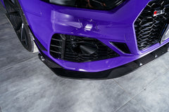 Karbel Carbon Fog Light Trim Overlay for Audi RS5 B9.5 2020-2025 Dry Pre-preg Carbon Fiber