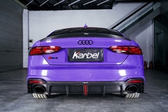 Karbel Carbon Rear Diffuser for Audi RS5 B9.5 2020-2025 Dry Pre-preg Carbon Fiber