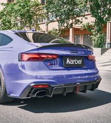 Karbel Carbon Rear Diffuser for Audi RS5 B9.5 2020-2025 Dry Pre-preg Carbon Fiber
