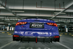 Karbel Carbon Rear Diffuser for Audi RS5 B9.5 2020-2025 Dry Pre-preg Carbon Fiber