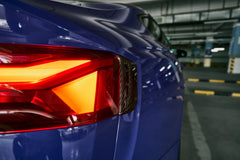 Karbel Carbon Tail Light Trim for Audi RS5 B9.5 2020-2025 Dry Pre-preg Carbon Fiber