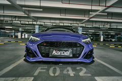 Karbel Carbon Fog Light Trim Overlay for Audi RS5 B9.5 2020-2025 Dry Pre-preg Carbon Fiber