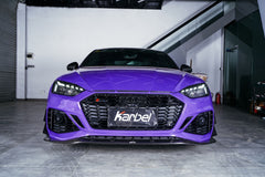 Karbel Carbon Dry Carbon Fiber Front Lip For Audi RS5 B9.5 2020-ON