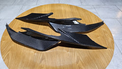Karbel Carbon Front Bumper Vents Diverter Trim for Lotus Emira 3.6 V6 2.0 Four-cylinder 2022-ON Dry Pre-preg Carbon Fiber