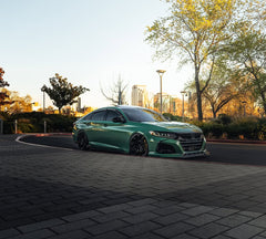 Honda Accord 10th Gen Pre-facelift 2018-2020 with Aftermarket Parts - Front Bumper PP from Yofer USA
