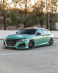 Honda Accord 10th Gen Pre-facelift 2018-2020 with Aftermarket Parts - Front Bumper PP from Yofer USA