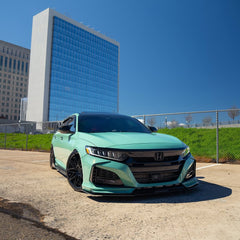 Honda Accord 10th Gen Pre-facelift 2018-2020 with Aftermarket Parts - Front Bumper PP from Yofer USA
