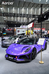 Lotus Emira 3.6 V6 2.0 Four-cylinder 2022-ON with Aftermarket Parts - Front Bumper Vents Dry Pre-preg Carbon Fiber from Karbel Carbon