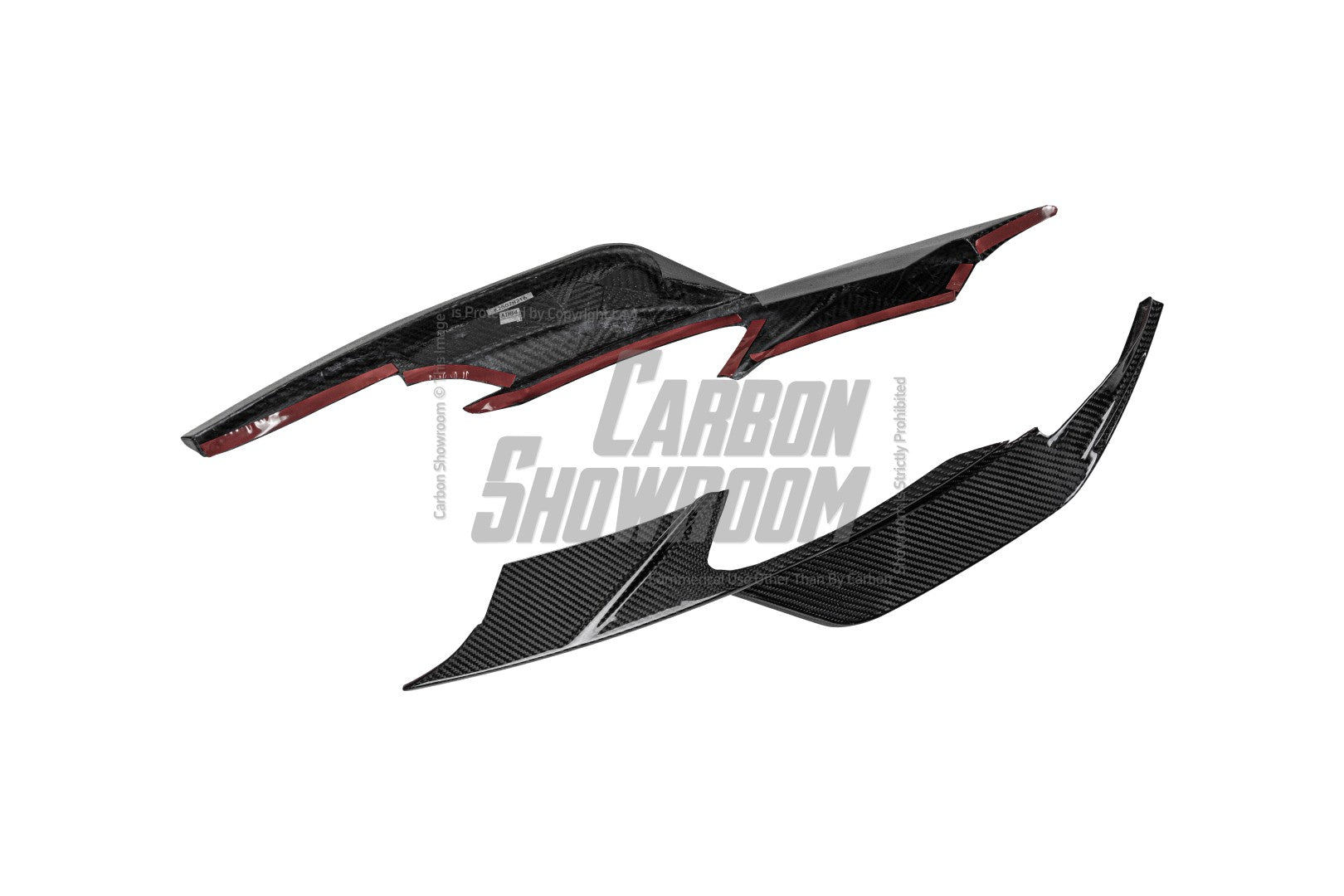 Lotus Emira 3.6 V6 2.0 Four-cylinder 2022-ON with Aftermarket Parts - Front Bumper Vents Dry Pre-preg Carbon Fiber from Karbel Carbon