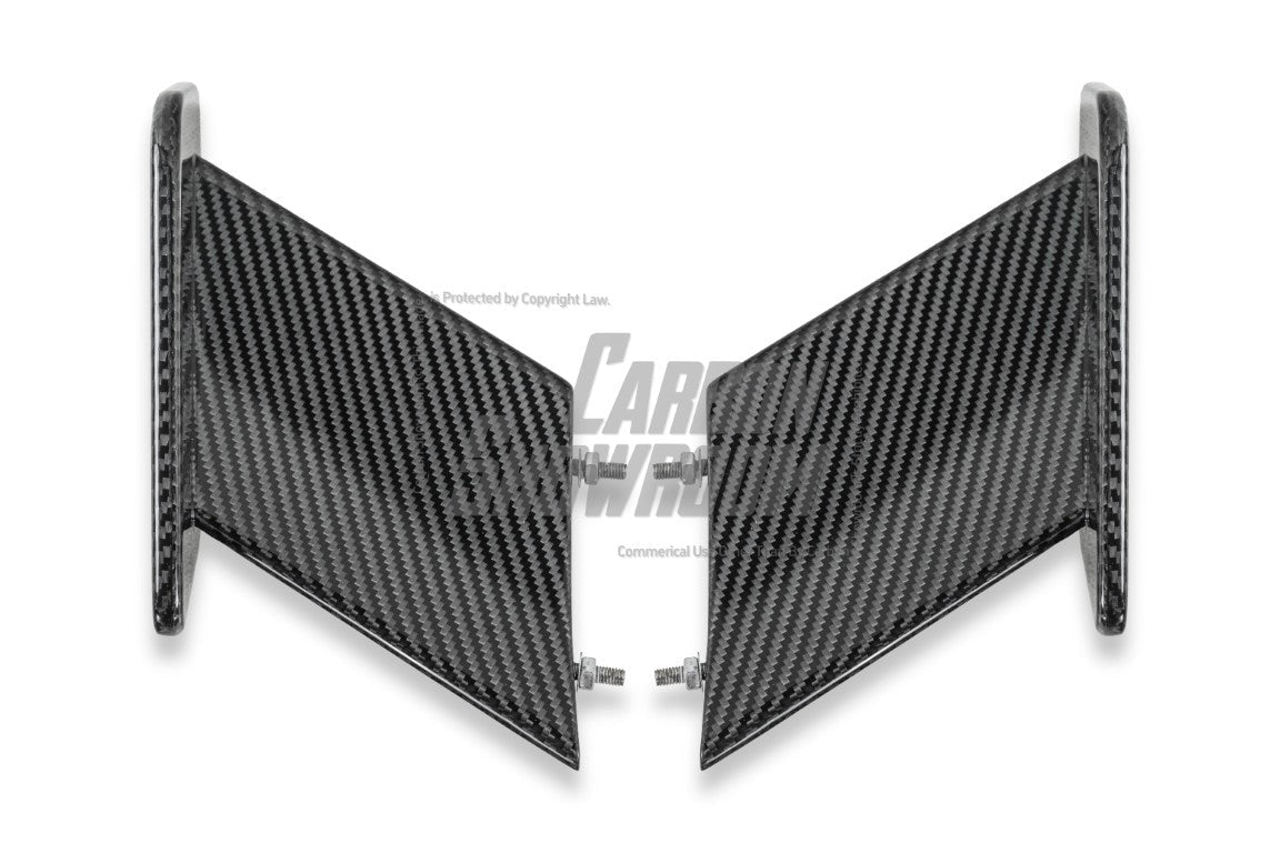 Lotus Emira 3.6 V6 2.0 Four-cylinder 2022-ON with Aftermarket Parts - Pre-preg Carbon Fiber Rear Diffuser & Canards from Karbel Carbon