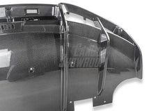 Lotus Emira 3.6 V6 2.0 Four-cylinder 2022-ON with Aftermarket Parts - Pre-preg Carbon Fiber Rear Diffuser & Canards from Karbel Carbon