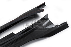 Lotus Emira 3.6 V6 2.0 Four-cylinder 2022-ON with Aftermarket Parts - Pre-preg Carbon Fiber Side Skirts from Karbel Carbon
