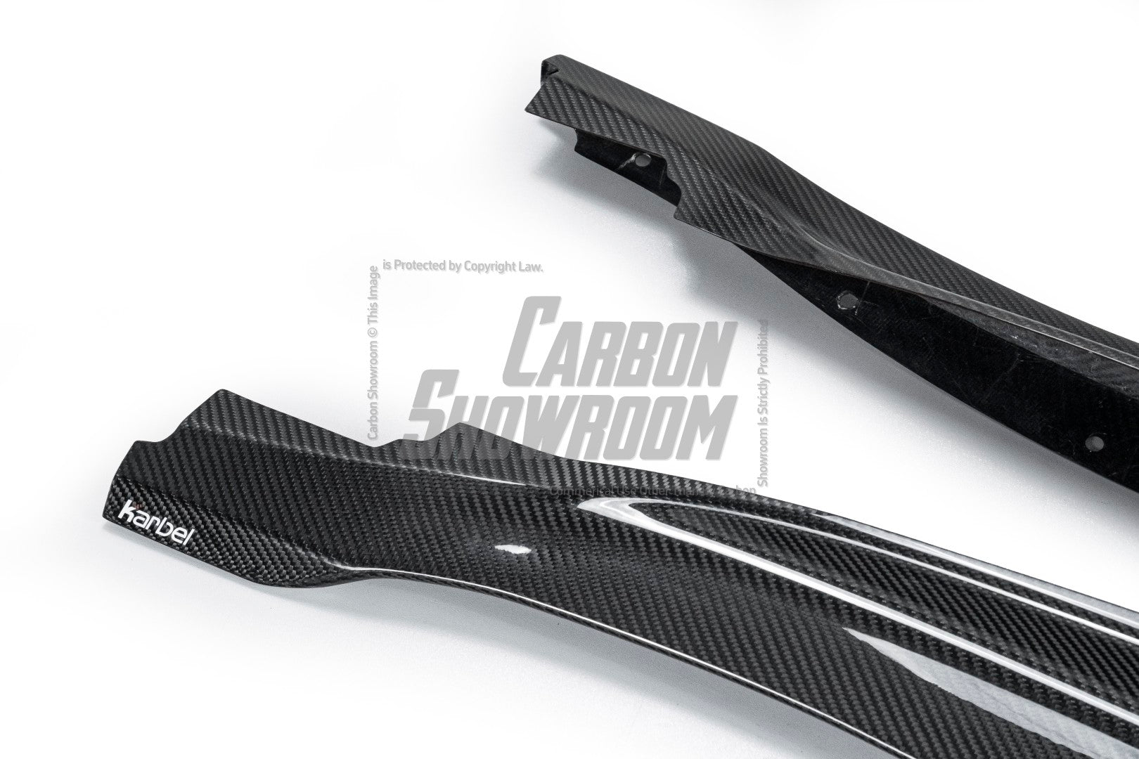 Lotus Emira 3.6 V6 2.0 Four-cylinder 2022-ON with Aftermarket Parts - Pre-preg Carbon Fiber Side Skirts from Karbel Carbon