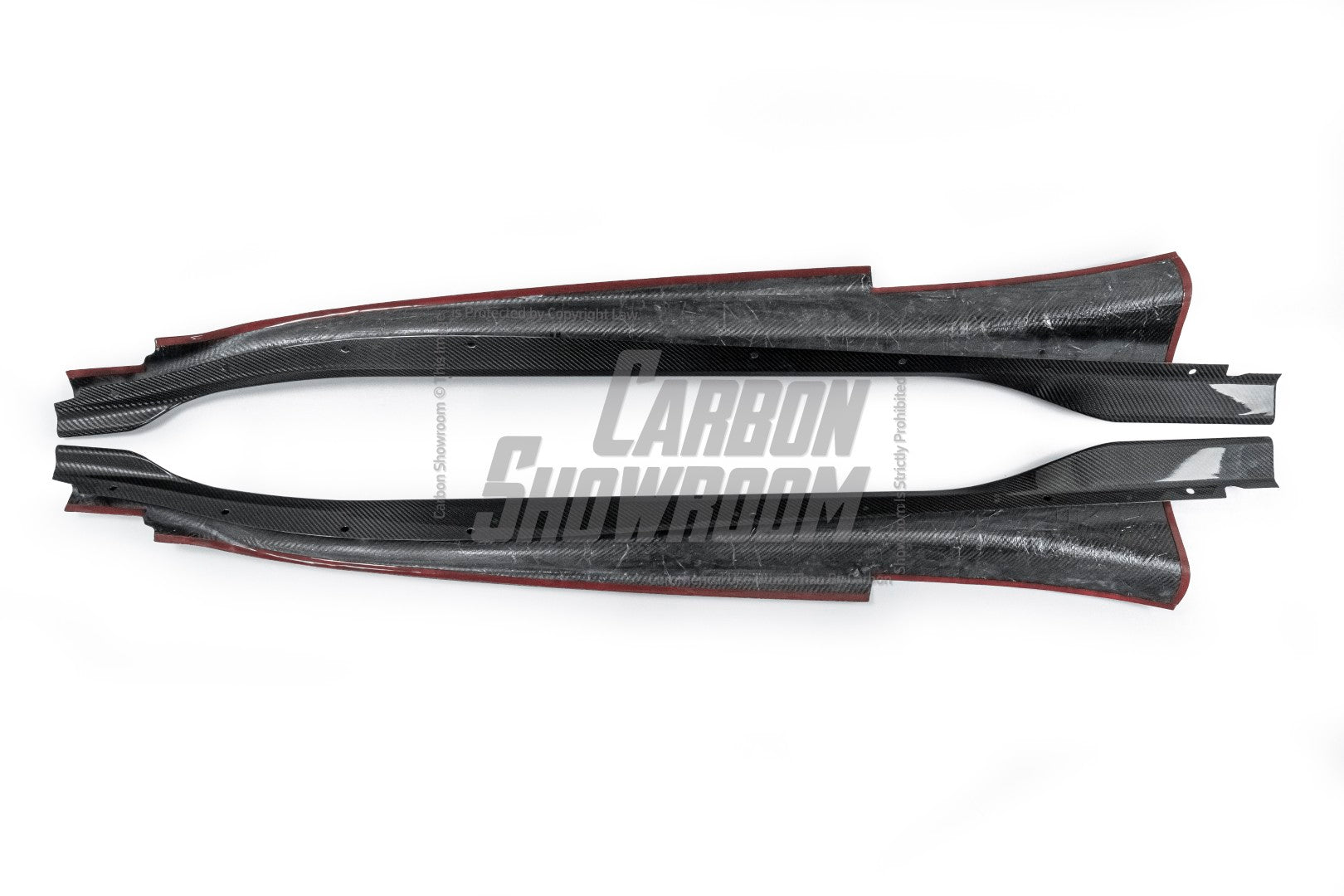 Lotus Emira 3.6 V6 2.0 Four-cylinder 2022-ON with Aftermarket Parts - Pre-preg Carbon Fiber Side Skirts from Karbel Carbon