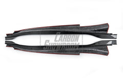 Lotus Emira 3.6 V6 2.0 Four-cylinder 2022-ON with Aftermarket Parts - Pre-preg Carbon Fiber Side Skirts from Karbel Carbon