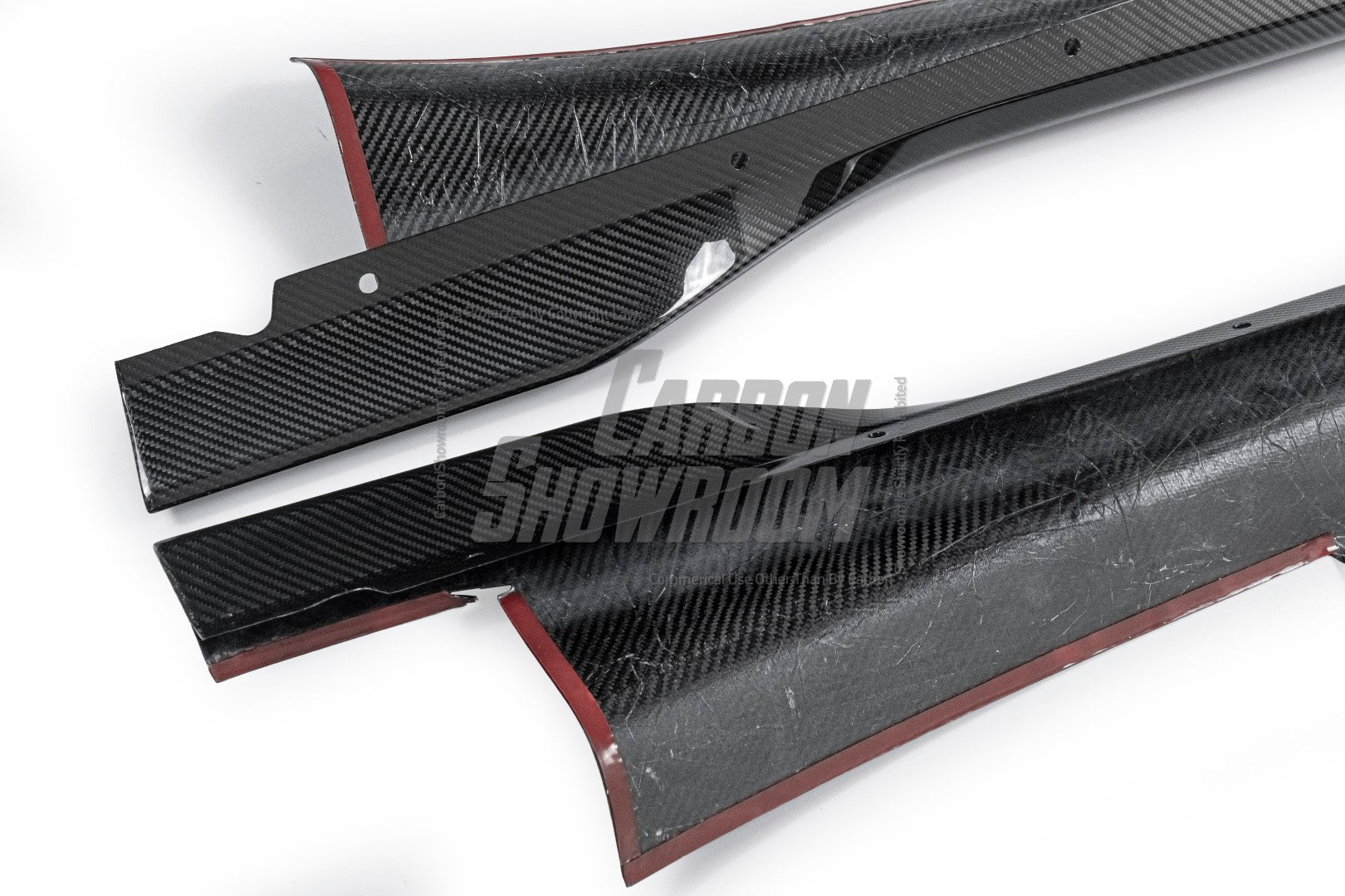 Lotus Emira 3.6 V6 2.0 Four-cylinder 2022-ON with Aftermarket Parts - Pre-preg Carbon Fiber Side Skirts from Karbel Carbon
