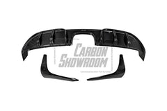 Porsche 718 Cayman / Boxster / GTS 2017 2018 2019 2020 2021 2022 2023 2024 with Aftermarket Parts - Rear Diffuser & Canards Pre-preg Carbon Fiber from Karbel Carbon
