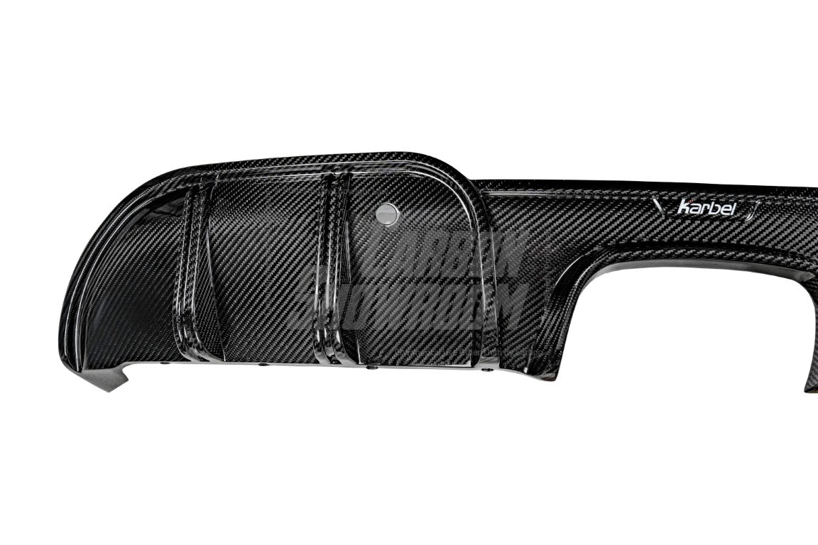 Porsche 718 Cayman / Boxster / GTS 2017 2018 2019 2020 2021 2022 2023 2024 with Aftermarket Parts - Rear Diffuser & Canards Pre-preg Carbon Fiber from Karbel Carbon