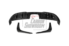 Porsche 718 Cayman / Boxster / GTS 2017 2018 2019 2020 2021 2022 2023 2024 with Aftermarket Parts - Rear Diffuser & Canards Pre-preg Carbon Fiber from Karbel Carbon