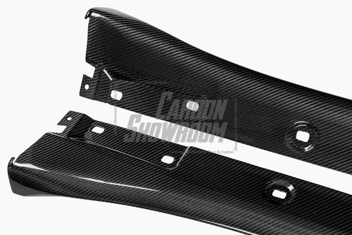 Porsche 911 991.2 GT3 2018 2019 with Aftermarket Parts - Side Skirts Pre-preg Carbon Fiber from Karbel Carbon