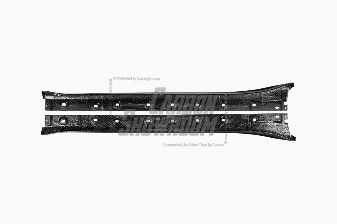 Porsche 911 991.2 GT3 2018 2019 with Aftermarket Parts - Side Skirts Pre-preg Carbon Fiber from Karbel Carbon