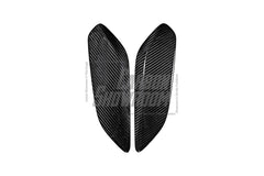 Porsche 911 991.2 GT3 2018-2019 with Aftermarket Parts - Rear Wing Side Blades Pre-preg Carbon Fiber from Karbel Carbon