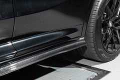 Karbel Carbon Dry Carbon Fiber Side Skirts for BMW X4 & X4M & X4MC G02 F98 & X3 & X3M & X3MC G01 F97 2019-ON