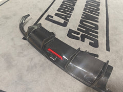 Karbel Carbon Rear Diffuser for Audi  A4 2017-2018 B9 Carbon Fiber
