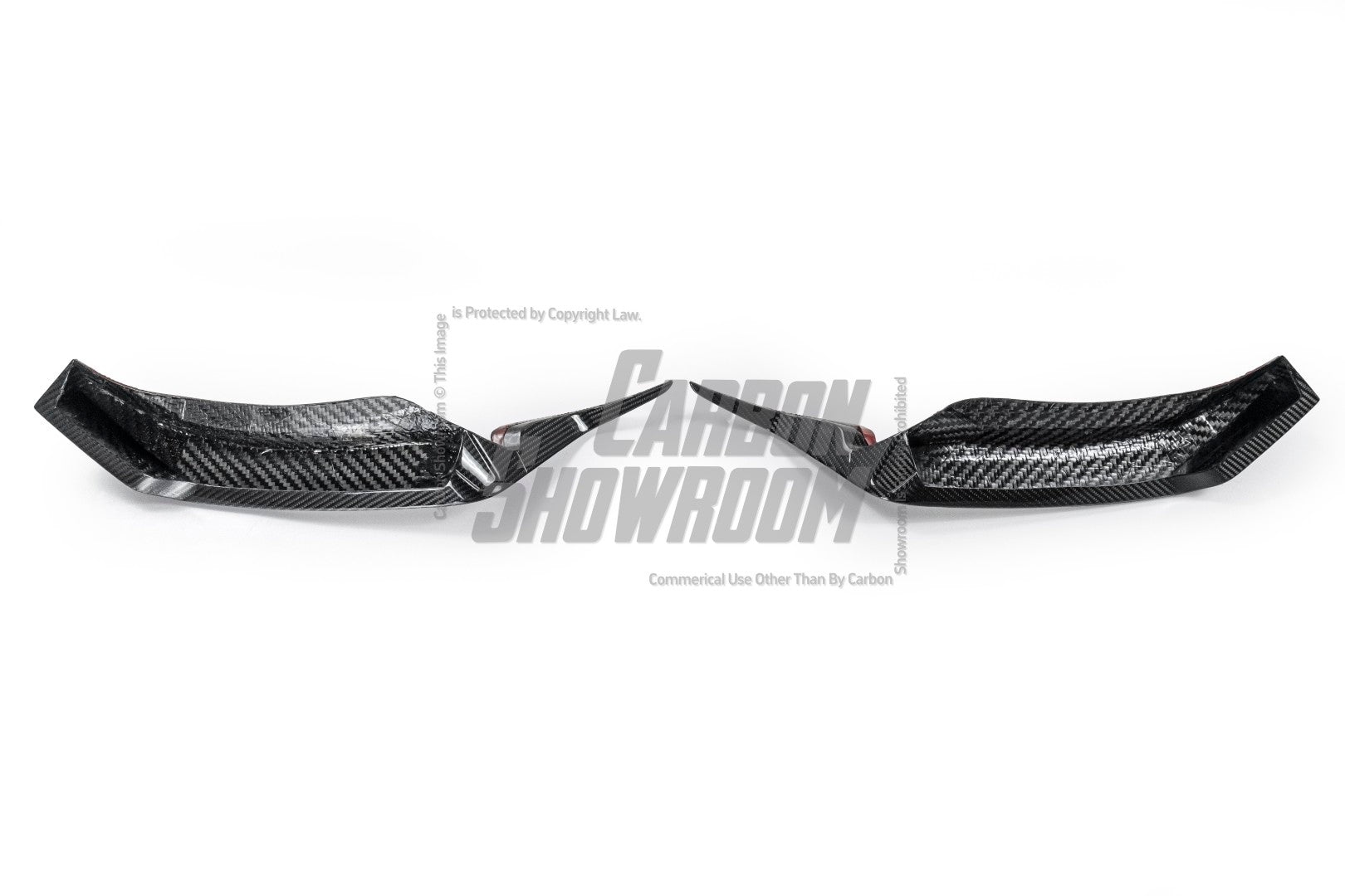 Tesla Model 3 Highland 2024-ON with Aftermarket Parts - Front Lip Dry Pre-preg Carbon Fiber/FRP from Karbel Carbon