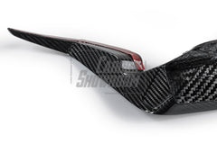 Tesla Model 3 Highland 2024-ON with Aftermarket Parts - Front Lip Dry Pre-preg Carbon Fiber/FRP from Karbel Carbon