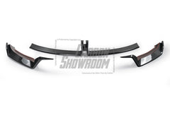 Tesla Model 3 Highland 2024-ON with Aftermarket Parts - Front Lip Dry Pre-preg Carbon Fiber/FRP from Karbel Carbon