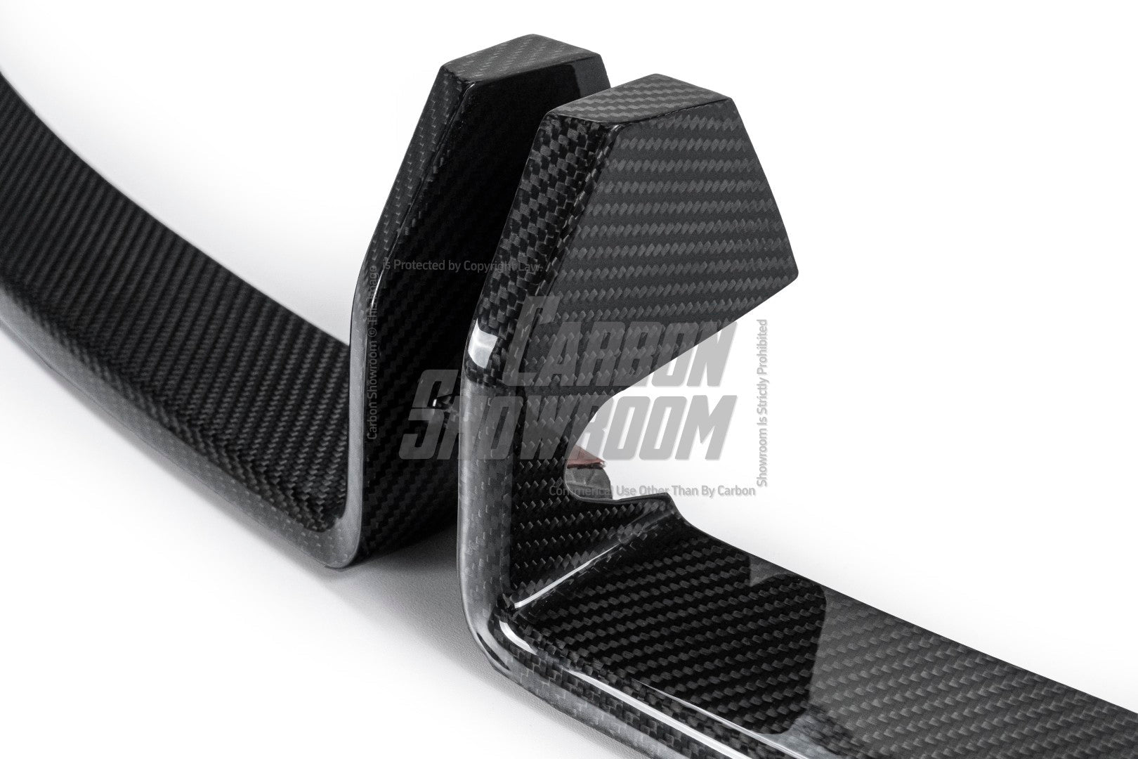 Tesla Model 3 Highland 2024-ON with Aftermarket Parts - Front Lip Dry Pre-preg Carbon Fiber/FRP from Karbel Carbon