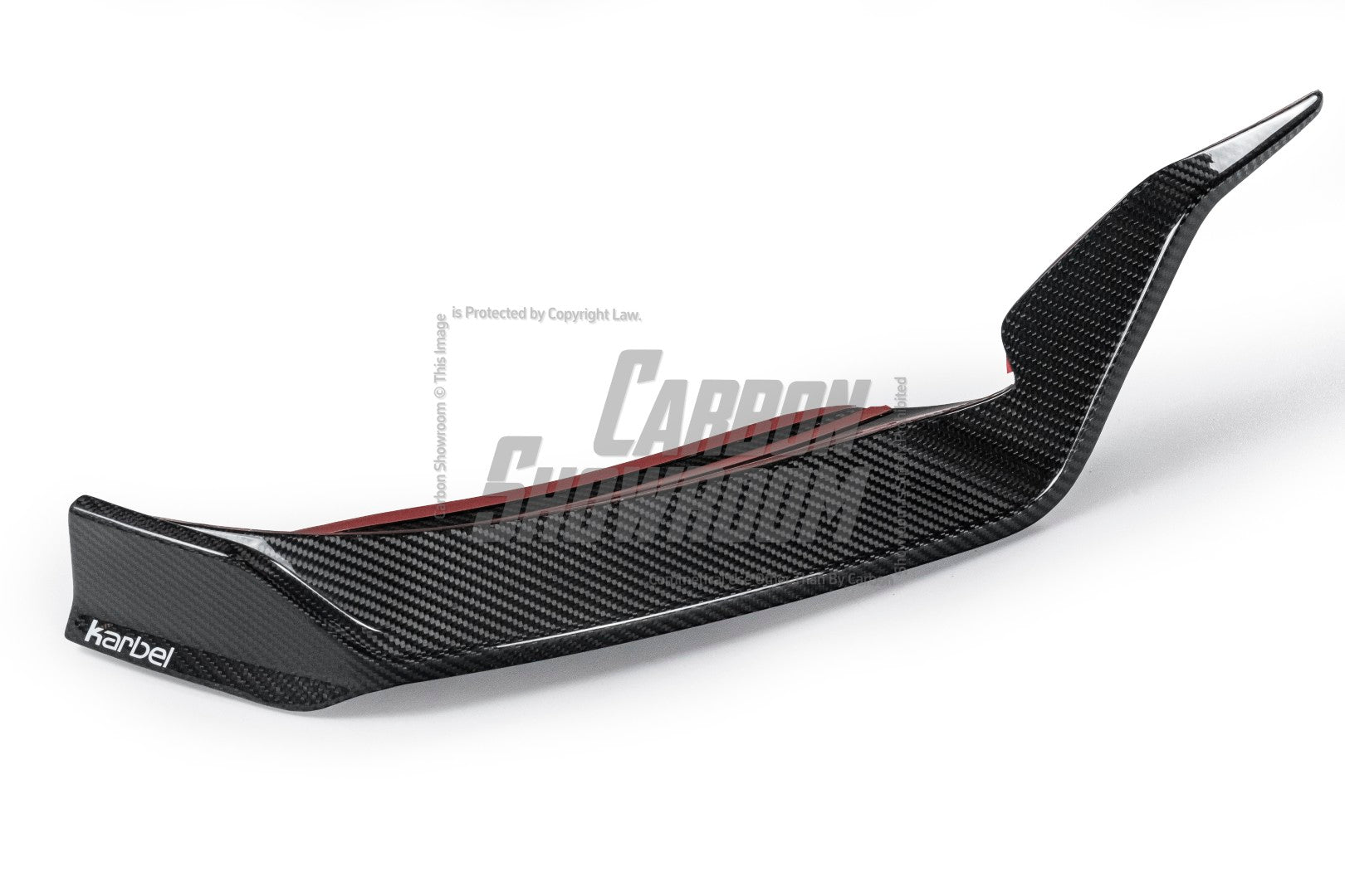 Tesla Model 3 Highland 2024-ON with Aftermarket Parts - Front Lip Dry Pre-preg Carbon Fiber/FRP from Karbel Carbon