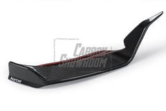 Tesla Model 3 Highland 2024-ON with Aftermarket Parts - Front Lip Dry Pre-preg Carbon Fiber/FRP from Karbel Carbon