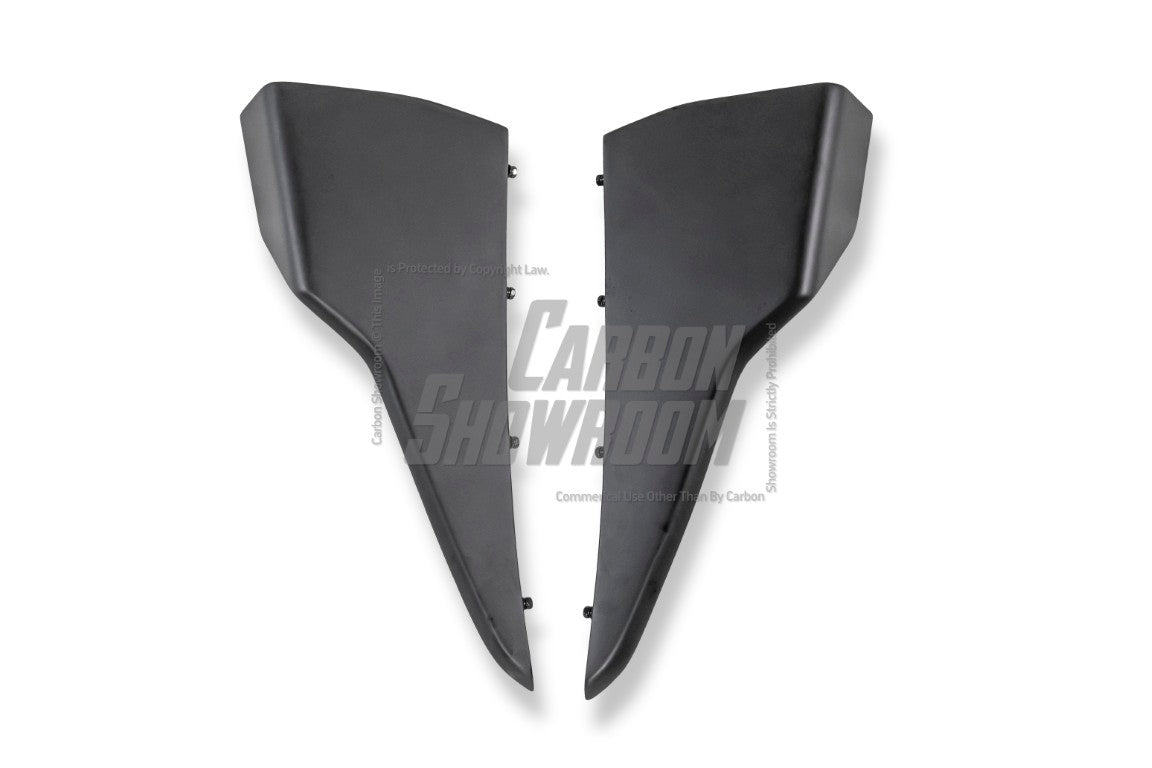 Tesla Model 3 Highland / Performance 2024-ON with Aftermarket Parts - With Light Style Rear Diffuser & Canards Dry Pre-preg Carbon Fiber/FRP from Karbel Carbon