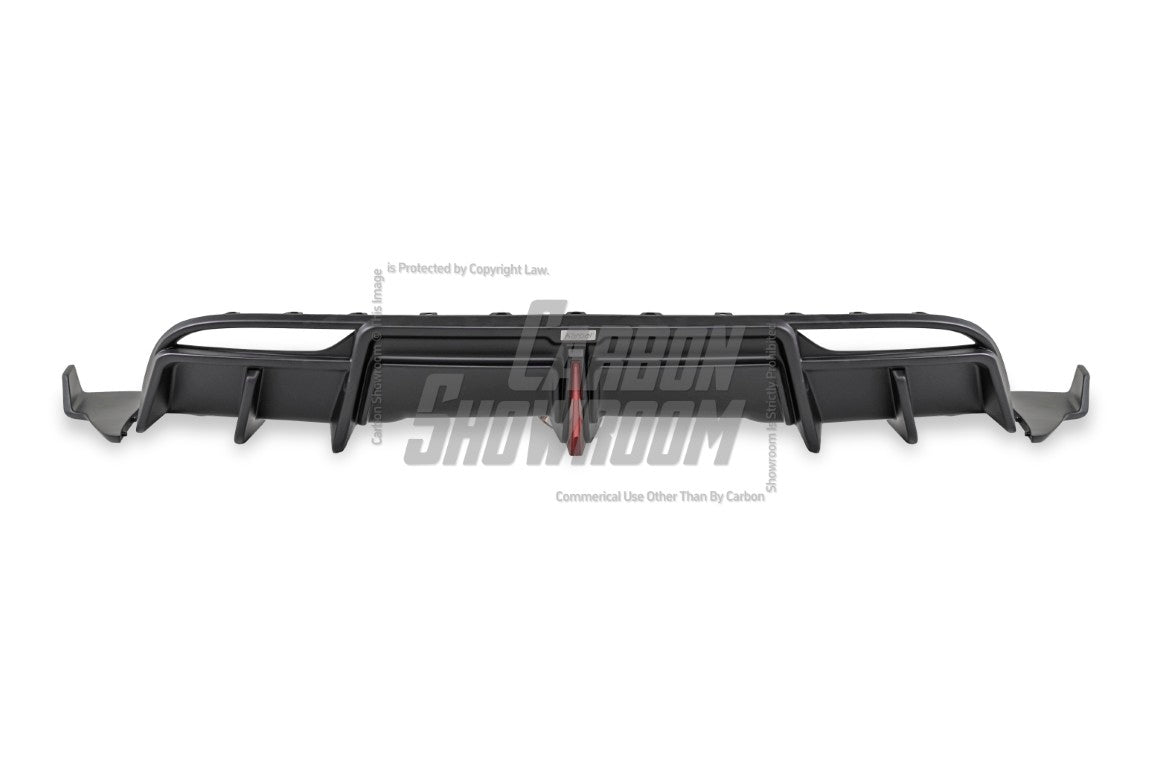 Tesla Model 3 Highland / Performance 2024-ON with Aftermarket Parts - With Light Style Rear Diffuser & Canards Dry Pre-preg Carbon Fiber/FRP from Karbel Carbon